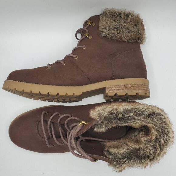 Cliffs By White Mountain Pearson Ankle Boot Women's Size 10 Brown - Picture 15 of 16